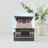 Paro Dzong centraal Briefkaart (Staand voorkant)