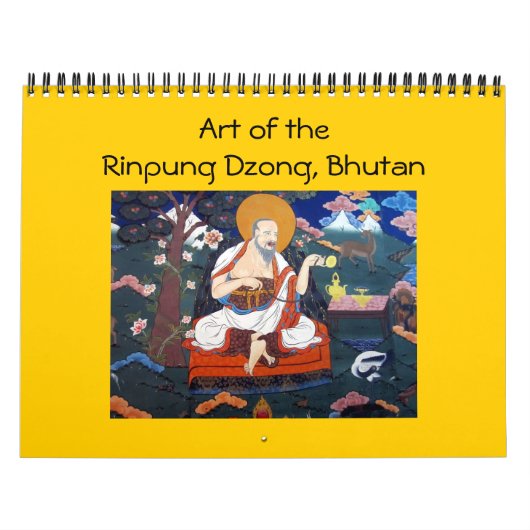 Paro Dzong kunst 2026 Kalender (Hoes)