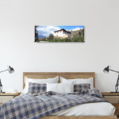 Paro Dzong uitzicht Canvas Afdruk (Insitu (Slaapkamer))