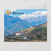 Paro Rinpung Dzong - Bhutan, Himalaya, Azië Briefkaart (Voorkant)