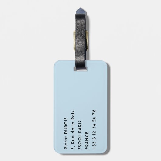 Paro Taktsang: het Nest-klooster van de Tijger - B Bagagelabel (Achterkant verticaal)