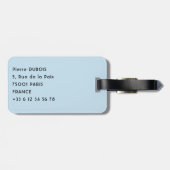 Paro Taktsang: het Nest-klooster van de Tijger - B Bagagelabel (Achterkant horizontaal)