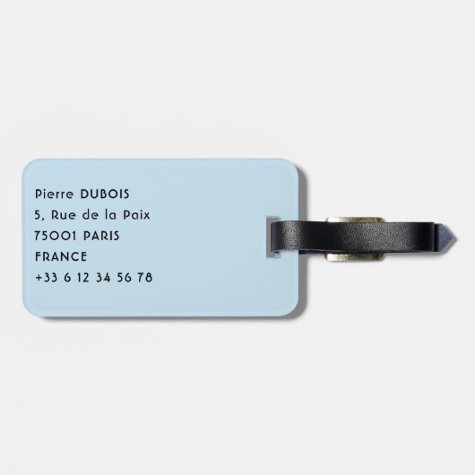 Paro Taktsang: het Nest-klooster van de Tijger - B Bagagelabel (Achterkant horizontaal)