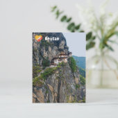 Paro Taktsang: het Nest-klooster van de Tijger - B Briefkaart (Staand voorkant)
