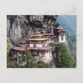 Paro Taktsang: het Nest-klooster van de Tijger - B Briefkaart (Voorkant)