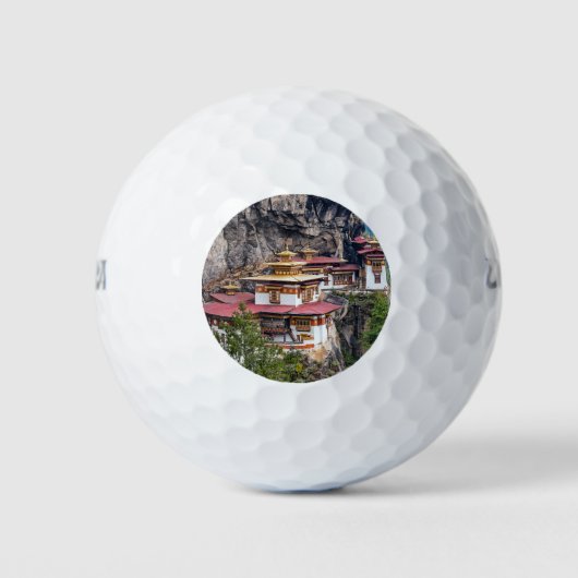 Paro Taktsang: het Nest-klooster van de Tijger - B Golfballen (Voorkant)