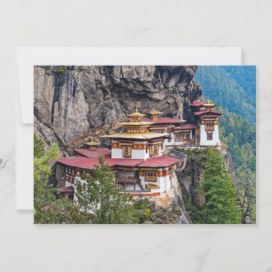Paro Taktsang: het Nest-klooster van de Tijger - B Kaart