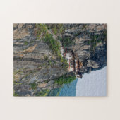 Paro Taktsang: het Nest-klooster van de Tijger - B Legpuzzel (Horizontaal)