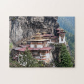 Paro Taktsang: het Nest-klooster van de Tijger - B Legpuzzel (Horizontaal)