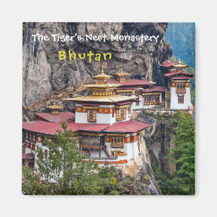 Paro Taktsang: het Nest-klooster van de Tijger - B Magneet