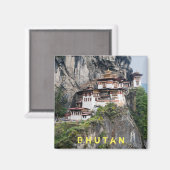 Paro Taktsang: het Nest-klooster van de Tijger - B Magneet (Voorkant / Achterkant)