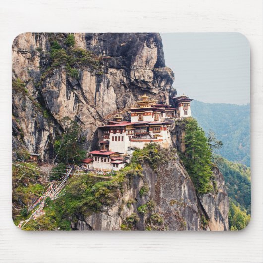 Paro Taktsang: het Nest-klooster van de Tijger - B Muismat (Voorkant)
