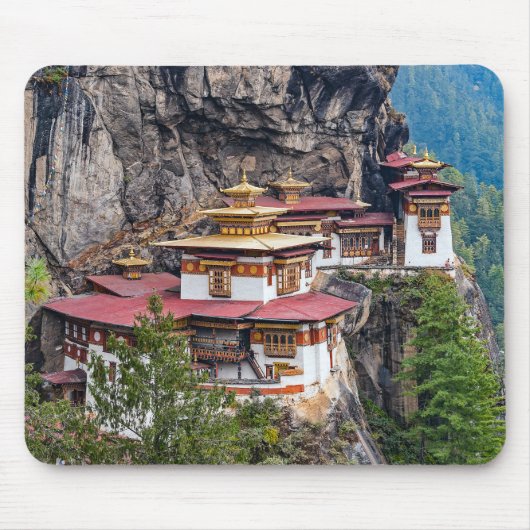 Paro Taktsang: het Nest-klooster van de Tijger - B Muismat (Voorkant)