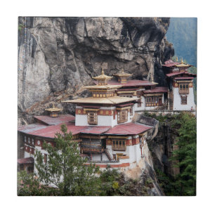 Paro Taktsang: het Nest-klooster van de Tijger - B Tegeltje