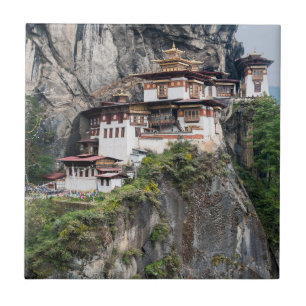 Paro Taktsang: het Nest-klooster van de Tijger - B Tegeltje