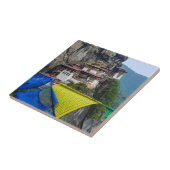 Paro Taktsang: het Nest-klooster van de Tijger - B Tegeltje (Zijkant)