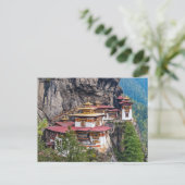 Paro Taktsang: Het Tijgernest Klooster - Bhutan Briefkaart (Staand voorkant)