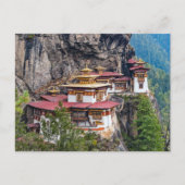 Paro Taktsang: Het Tijgernest Klooster - Bhutan Briefkaart (Voorkant)