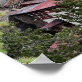 Paro Taktsang: Het Tijgernest Klooster - Bhutan Poster (Hoek)