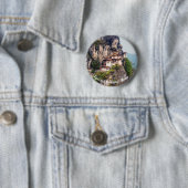 Paro Taktsang: Het Tijgernest Klooster - Bhutan Ronde Button 5,7 Cm (In situ)