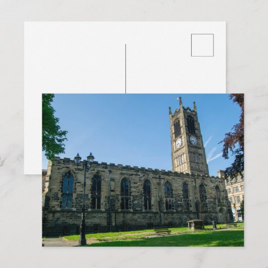 Parochiekerk St Peter, Huddersfield Briefkaart (Voorkant / Achterkant)