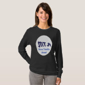 Parodie op de metro van New York T-shirt (Voorkant volledig)