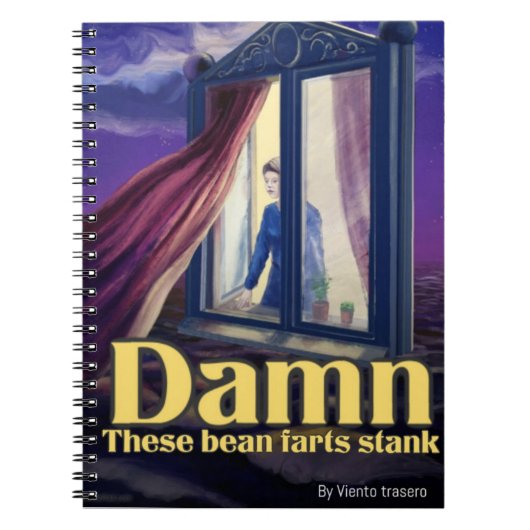Parody Book Hoesjes Bean Fart Notitieboek (Voorkant)