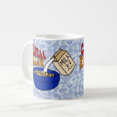 Parody Cereal Killer Breakfast Food Humor Koffiemok (Voorkant links)