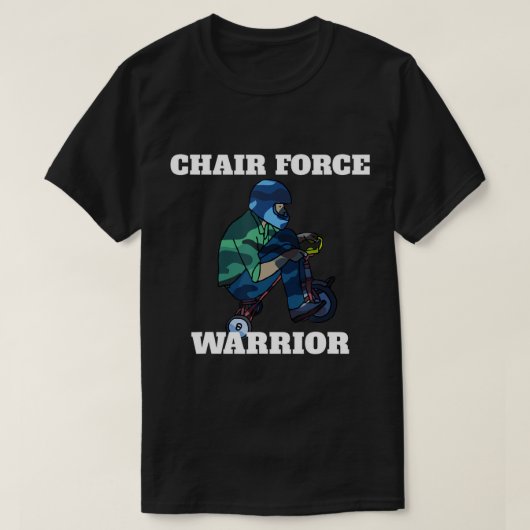 Parody Funny Army Force One T-Shirt (Design voorkant)