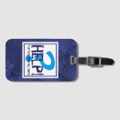 Parody Monogram Bagagelabel (Voorkant (horizontaal))