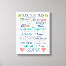 Parody nursery art baby jay stil bob lied