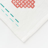 Parody nursery art baby jay stil bob lied fleece deken (Hoek)