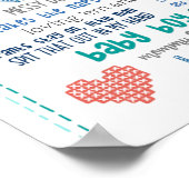 Parody nursery art baby jay stil bob lied poster (Hoek)