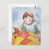 Parol/ Star- DNM Briefkaarten (Voorkant / Achterkant)