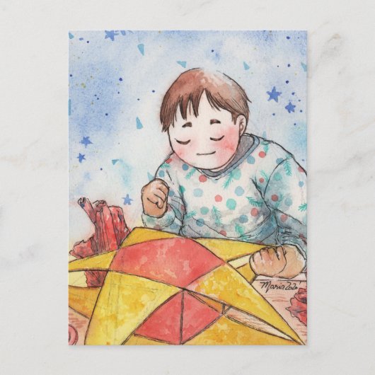 Parol/ Star- DNM Briefkaarten (Voorkant)