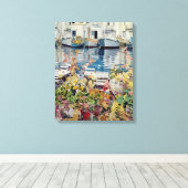 Paros 1985 canvas afdruk (Insitu (Houten vloer))