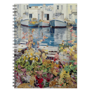 Paros 1985 notitieboek