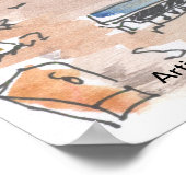 Paros Greece Poster (Hoek)