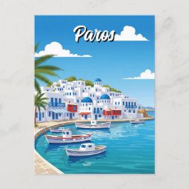 Paros Griekenland Eiland Reizen Briefkaart
