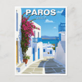Paros Griekenland Eiland Reizen Briefkaart (Voorkant)