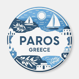 Paros Griekenland Eiland Reizen Magneet