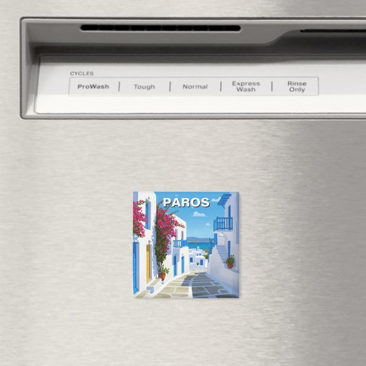 Paros Griekenland Eiland Reizen Magneet (Insitu (Vaatwasser))