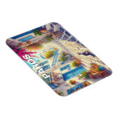 Paros Griekenland Eilanden Reiskat Magneet (Rechterzijde)