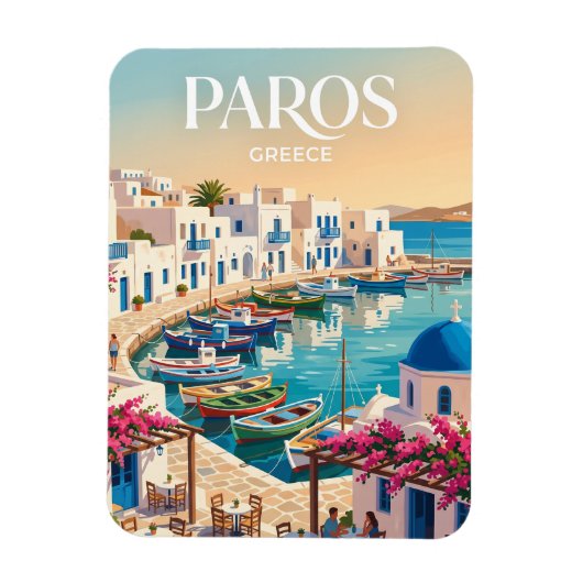 Paros Griekenland Magneet (Verticaal)
