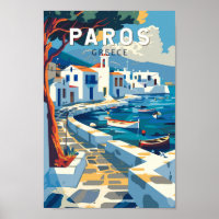 Paros Griekenland Reizen Kunst Vintage