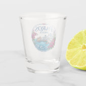 Paros Griekenland Shot Glas (Achterkant)