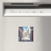 Paros, Griekenland wit en blauw Magneet (Insitu (Vaatwasser))