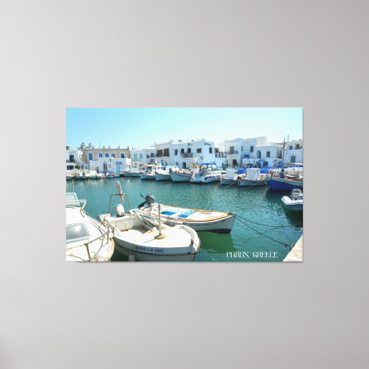 Paros, Grieks Canvas Print (Voorkant)