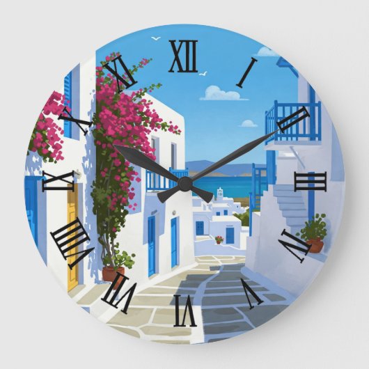Paros Griekse Eiland Reizen Grote Klok (Voorkant)