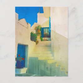 Paros Island, Griekenland Briefkaart